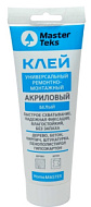 Клей акриловый Жидкие гвозди Master Teks HomeMaster ремонтно-монтажный белый 400 гр Туба