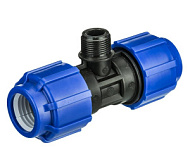 Тройник ПНД НР ТПК-АКВА 32х3/4"х32