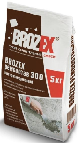 Ремсостав Brozex М300 Быстротвердеющий, 5кг