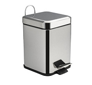10808 Ведро для мусора Санакс Сатин из нержавеющей стали 8 л