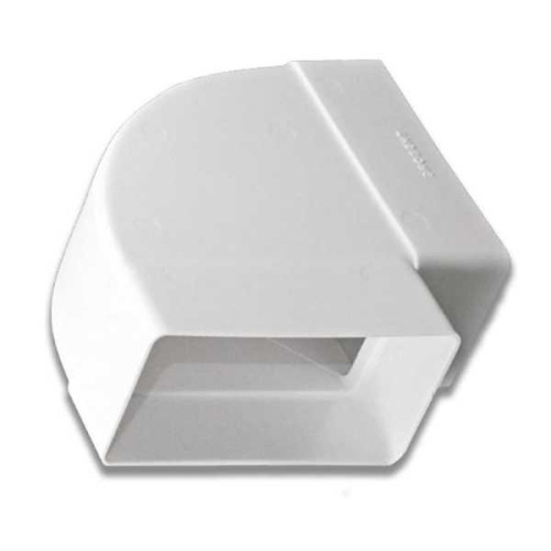 24965 (210-027) Колено плоское горизонтальное Эковент 620КГП 60*204мм