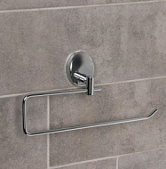 Держатель для полотенец одинарный, Accoona A11005-2, хром