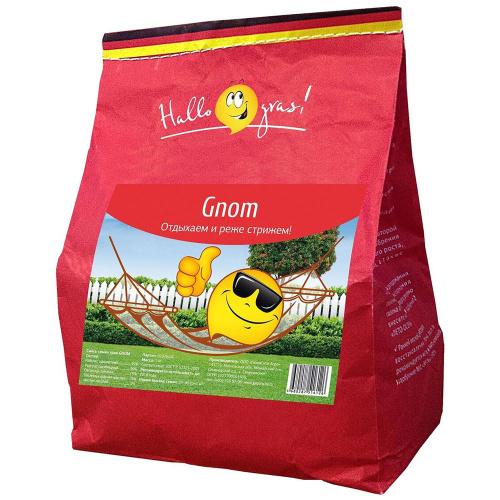 Семена газонной травы GNOM GRAS (1 кг)