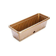 Ящик для растений Сиена золотой 58 см