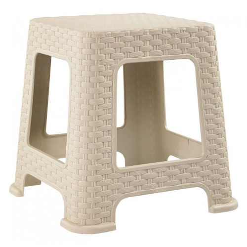 Табурет Ротанг h=33см серый