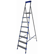 Стремянка Nika 8 ступеней 1,73м металлическая,широкая