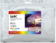 Лента светодиодная ИЭК LED LSR-2835RGB54-4.8-IP65-12В LSR1-3-054-65-3-05 (уп.5м)