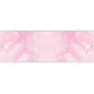 Экран под ванну Метакам Премиум А, розовый, 1480 мм