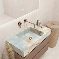 Керамогранит Амбра голубой 500*1000*9мм/уп 3шт/1,5 м2