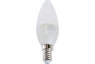1273607 Лампа светодиодная ECO C35 9Вт свеча 3000К E14 230В IEK LLE-C35-9-230-30-E14