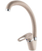 L5913K Смеситель для кухни Ledeme, бежевый матовый, высокий излив