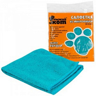 Салфетка "Рыжий кот", микрофибра, 25 х 25см