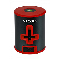 Нивелир лазерный ELITECH  ЛН 2-ЗЕЛ (зеленый,2х1.5В(АА),20м,±0,3мм\м,215г,гор\верт луч,кор)