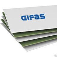 Гипсокартон GIFAS 1200х2500х12,5 мм влагостойкий /50/