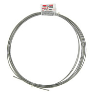 Трос стальной DIN3055 М5 оцинкованный  упак.10м