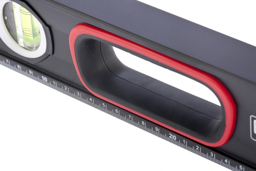 Уровень Matrix алюминиевый, усиленный, фрезерованный, 3 глазка, 2000 мм