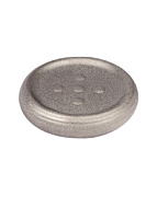CE0988A-SD Мыльница Аквалиния Silver, серый, керамика