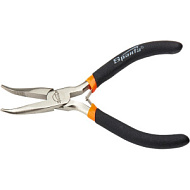 17822 Длинногубцы Sparta Mini, никелированные, изогнутые, авторазжим,130 мм