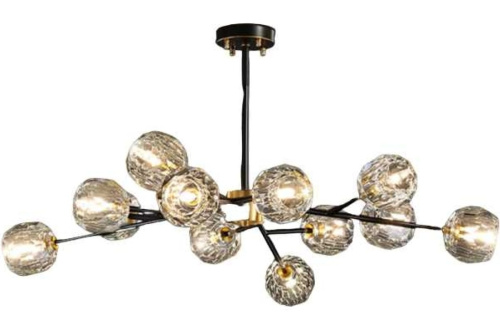 Потолочная люстра Мелодия Света 12*40W*G9 24кв.м