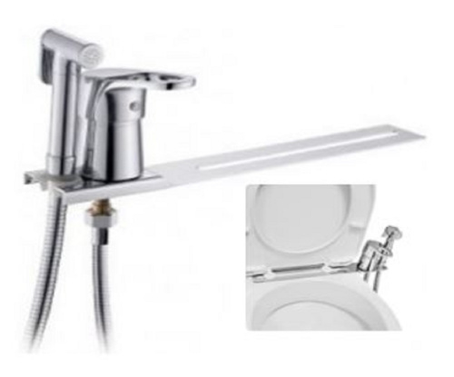 D1026-3 Смеситель для биде Dikalan, хром, на планке