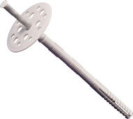 Дюбель для теплоизоляции 10х160мм с пласт.гвоздем 50шт/пакет