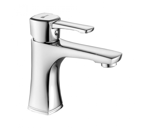 Смеситель для умывальника Lemark Эвитта, хром, короткий излив, монолитный LM0506C