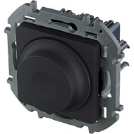 1445288 Механизм светорегулятора поворотного Inspiria 300Вт без нейтрали антрацит Leg 673793