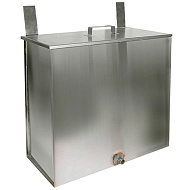 Бак Феррум "Битюг" навесной 60 л нержавеющий (AISI 201/1,0 мм) прямоугольный