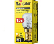 Лампа накаливания 61 207 NI-T25-15-230-E14-CL (для духовых шкафов)