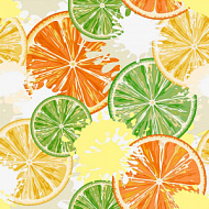 Ф877-02  Обои бумажные Лимонарий 0,53*10