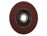 Круг лепестковый торцевой абразивный "Луга" для шлифования, 150 х 22,23 мм, зерно Р40