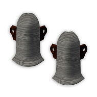 278 Угол наружный Лексида с крепежом 55мм Сосна серая (2шт/блистер)