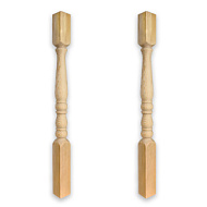 Столб точёный 100х100х1100 мм тип 2