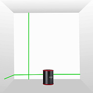 Нивелир лазерный ELITECH  ЛН 2-ЗЕЛ (зеленый,2х1.5В(АА),20м,±0,3мм\м,215г,гор\верт луч,кор)