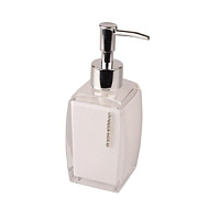 Дозатор для жидкого мыла Better Plastic  White cristal, пластик