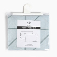 6925281 Комплект наволочек Этель Line art (вид 1), 50х70 см - 2 шт, 100% хлопок, поплин