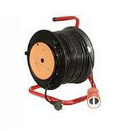 259826 Удлинитель на катушке 1х40м без заземл. 10А IP20 1.3кВт с выносн. розеткой Союз 481S-2104