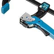 20721 Струбцина Gross реечная быстрозажимная,мет. корпус,рычажный храповый механизм,12/300 мм