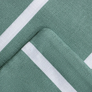Постельное белье "Этель" евро Mint stripes 200*217 см, 220*240 см, 70*70 см -2 шт, 100% хлопок, поплин