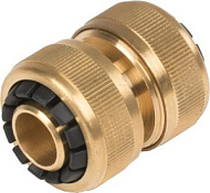 Муфта Listok ремонтная латунь для шланга d 1/2"