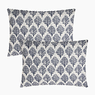 9947002 Комплект наволочек Этель Blue ornament, 50х70 см - 2 шт., бязь