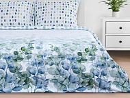 Постельное белье "Этель" дуэт Eucalyptus 143*215 см - 2 шт, 220*240 см, 70*70 см -2 шт