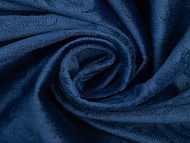 Штора портьерная  "Этель" 145*270 см Валенсия Голубой океан ,100% п/э