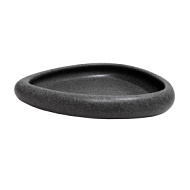 Мыльница Delphinium/Zenfort Темный камень, полирезина