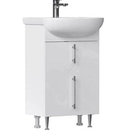 2D tnBRUN50.2D.R-0 1Тумба для ванны напольная VOLNA Bruno 50.с раковиной Рива 50