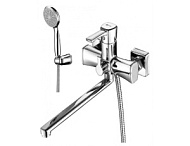 LM0551C Смеситель универсальный Lemark Evitta, хром, длинный излив