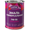 Эмаль алкидная ПФ-115 UZOR универсальная 0,8кг салатная