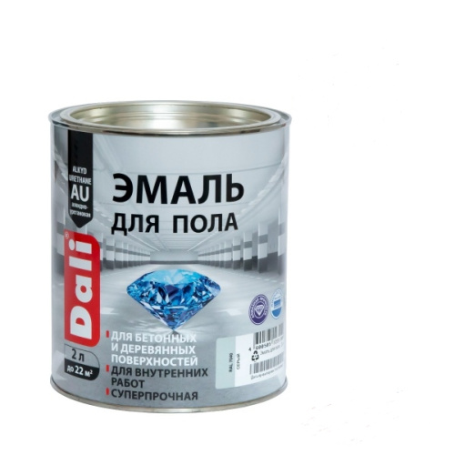 Эмаль для пола DALI 0,8 кг  cерый