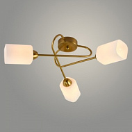 Люстра XA1404/3 COP медь 3х60W E27 d620 h200, HN23