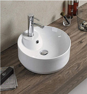 78200 Раковина Comforty, белый, накладная 420*150*420 мм